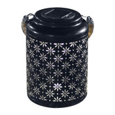 Modee Lighting LED Ηλιακό Φαναράκι Κήπου LT005B (H26x17x17cm) Μαύρο